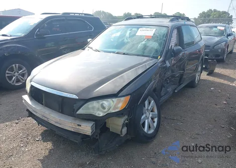 2008 Subaru Outback 2.5I из США, поврежденный, VIN 4S4BP61C587350108